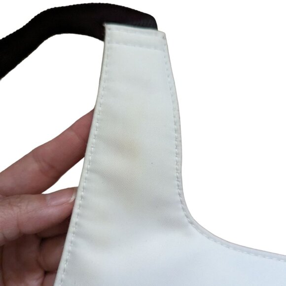 Vintage 1990s Y2K Esprit Worldwide White Backpack Purse Handbag main image 4